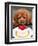 Japan Dog Christmas Cake-Itsuo Inouye-Framed Premium Photographic Print