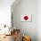 Japan Flag Design with Wood Patterning - Flags of the World Series-Philippe Hugonnard-Premium Giclee Print displayed on a wall