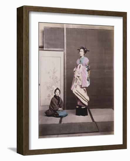 Japan, Geisha-null-Framed Giclee Print