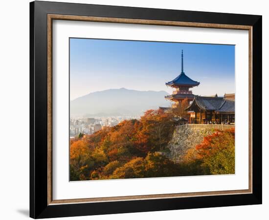 Japan, Honshu, Kansai Region, Kiyomizu-Dera-Gavin Hellier-Framed Photographic Print