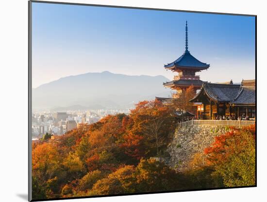 Japan, Honshu, Kansai Region, Kiyomizu-Dera-Gavin Hellier-Mounted Photographic Print