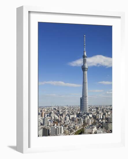 Japan, Honshu, Kanto, Tokyo, Asakusa, Skytree Tower-Steve Vidler-Framed Photographic Print