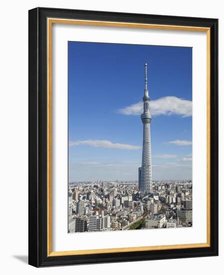 Japan, Honshu, Kanto, Tokyo, Asakusa, Skytree Tower-Steve Vidler-Framed Photographic Print