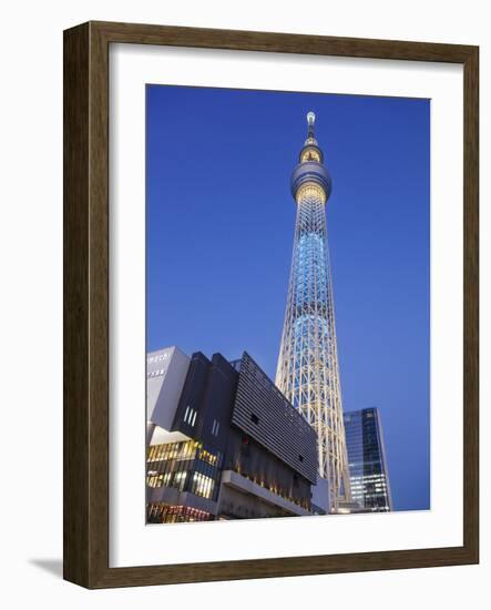 Japan, Honshu, Kanto, Tokyo, Asakusa, Skytree Tower-Steve Vidler-Framed Photographic Print