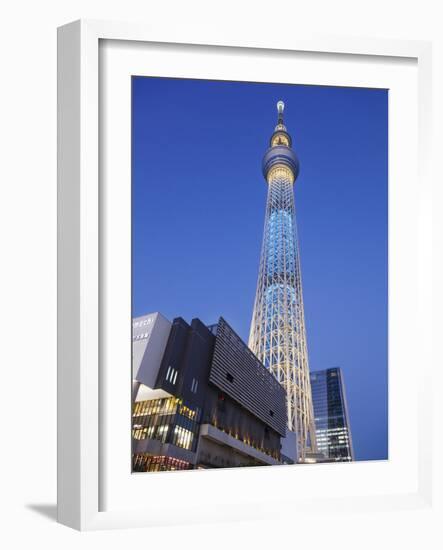 Japan, Honshu, Kanto, Tokyo, Asakusa, Skytree Tower-Steve Vidler-Framed Photographic Print