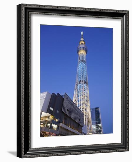 Japan, Honshu, Kanto, Tokyo, Asakusa, Skytree Tower-Steve Vidler-Framed Photographic Print