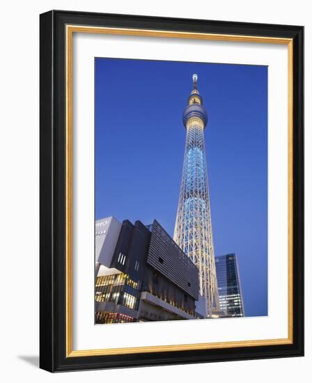 Japan, Honshu, Kanto, Tokyo, Asakusa, Skytree Tower-Steve Vidler-Framed Photographic Print