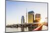 Japan, Honshu, Tokyo, Asakusa, Sumida River and Tokyo Sky Tree-Steve Vidler-Mounted Photographic Print