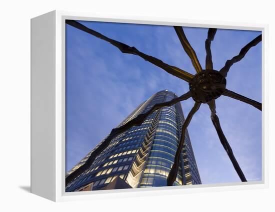 Japan, Honshu, Tokyo, Roppongi Hills, Mori Tower and Maman Spider Sculpture-Gavin Hellier-Framed Premier Image Canvas