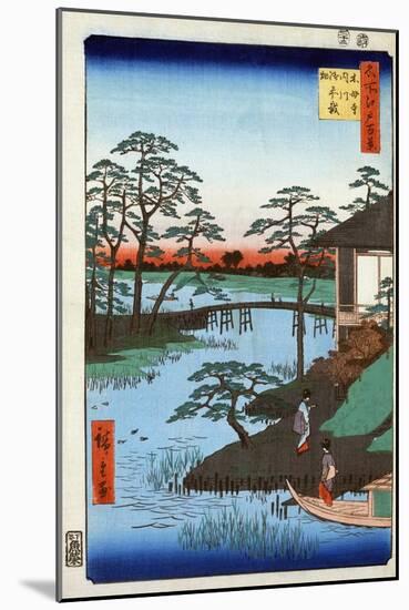 Japan: Inlet, 1857-Ando Hiroshige-Mounted Giclee Print