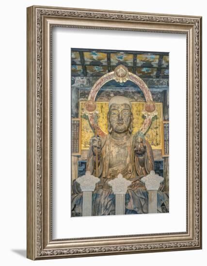 Japan, Kanagawa, Kamakura, Kenchoji Temple Buddha-Rob Tilley-Framed Photographic Print