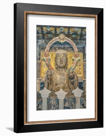 Japan, Kanagawa, Kamakura, Kenchoji Temple Buddha-Rob Tilley-Framed Photographic Print