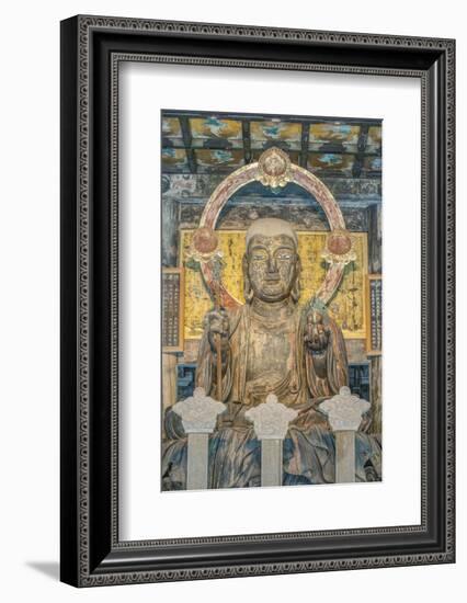 Japan, Kanagawa, Kamakura, Kenchoji Temple Buddha-Rob Tilley-Framed Photographic Print