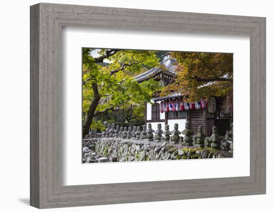 Japan, Kyoto, Arashiyama, Adashino Nenbutsu-Ji Temple-Jane Sweeney-Framed Photographic Print