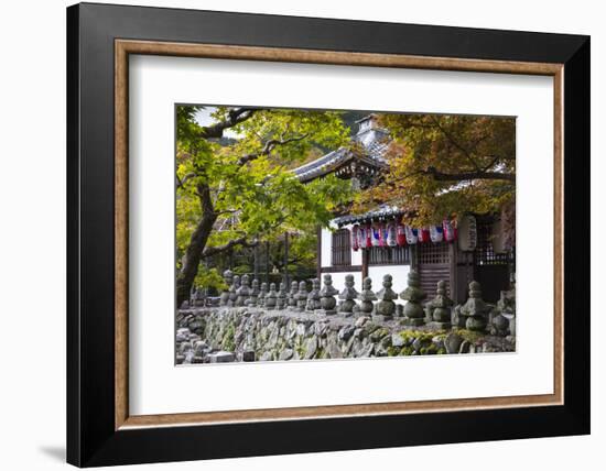 Japan, Kyoto, Arashiyama, Adashino Nenbutsu-Ji Temple-Jane Sweeney-Framed Photographic Print