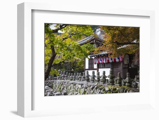 Japan, Kyoto, Arashiyama, Adashino Nenbutsu-Ji Temple-Jane Sweeney-Framed Photographic Print