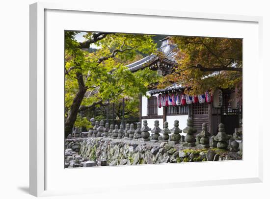 Japan, Kyoto, Arashiyama, Adashino Nenbutsu-Ji Temple-Jane Sweeney-Framed Photographic Print