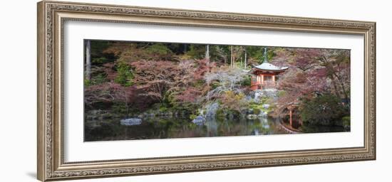 Japan, Kyoto, Daigoji Temple, Bentendo Hall and Bridge-Jane Sweeney-Framed Photographic Print