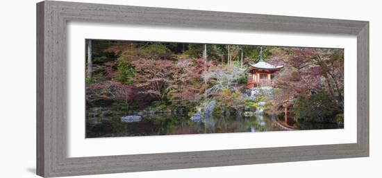 Japan, Kyoto, Daigoji Temple, Bentendo Hall and Bridge-Jane Sweeney-Framed Photographic Print