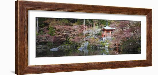 Japan, Kyoto, Daigoji Temple, Bentendo Hall and Bridge-Jane Sweeney-Framed Photographic Print