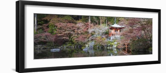 Japan, Kyoto, Daigoji Temple, Bentendo Hall and Bridge-Jane Sweeney-Framed Photographic Print