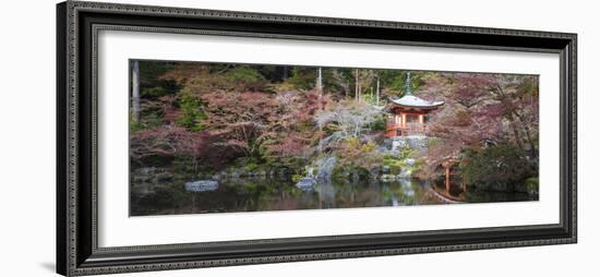 Japan, Kyoto, Daigoji Temple, Bentendo Hall and Bridge-Jane Sweeney-Framed Photographic Print