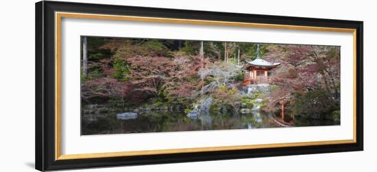 Japan, Kyoto, Daigoji Temple, Bentendo Hall and Bridge-Jane Sweeney-Framed Photographic Print