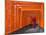 Japan, Kyoto, Fushimi Inari Taisha Shrine, Tunnel of Torii Gates-Steve Vidler-Mounted Photographic Print