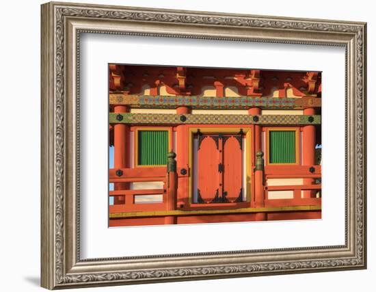 Japan, Kyoto, Higashiyama District, Kiyomizu-Dera Temple, the Deva Gate-Jane Sweeney-Framed Photographic Print