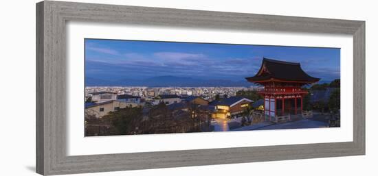 Japan, Kyoto, Higashiyama District, Kiyomizu-Dera Temple, the Deva Gate-Jane Sweeney-Framed Photographic Print