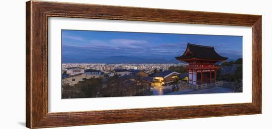 Japan, Kyoto, Higashiyama District, Kiyomizu-Dera Temple, the Deva Gate-Jane Sweeney-Framed Photographic Print