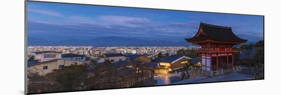Japan, Kyoto, Higashiyama District, Kiyomizu-Dera Temple, the Deva Gate-Jane Sweeney-Mounted Photographic Print