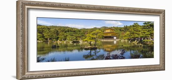 Japan, Kyoto, Kinkaku-Ji, -The Golden Pavilion Officially Named Rokuon-Ji-Jane Sweeney-Framed Photographic Print