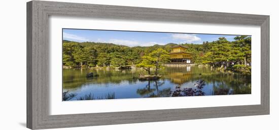 Japan, Kyoto, Kinkaku-Ji, -The Golden Pavilion Officially Named Rokuon-Ji-Jane Sweeney-Framed Photographic Print