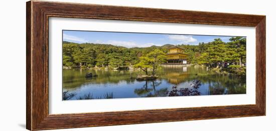 Japan, Kyoto, Kinkaku-Ji, -The Golden Pavilion Officially Named Rokuon-Ji-Jane Sweeney-Framed Photographic Print