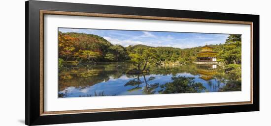 Japan, Kyoto, Kinkaku-Ji, -The Golden Pavilion Officially Named Rokuon-Ji-Jane Sweeney-Framed Photographic Print