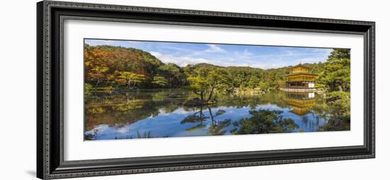 Japan, Kyoto, Kinkaku-Ji, -The Golden Pavilion Officially Named Rokuon-Ji-Jane Sweeney-Framed Photographic Print