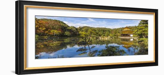 Japan, Kyoto, Kinkaku-Ji, -The Golden Pavilion Officially Named Rokuon-Ji-Jane Sweeney-Framed Photographic Print