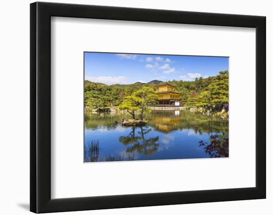 Japan, Kyoto, Kinkaku-Ji, -The Golden Pavilion Officially Named Rokuon-Ji-Jane Sweeney-Framed Photographic Print