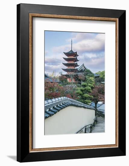 Japan, Miyajima, Toyokuni Shrine Pagoda-Rob Tilley-Framed Photographic Print