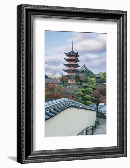 Japan, Miyajima, Toyokuni Shrine Pagoda-Rob Tilley-Framed Photographic Print