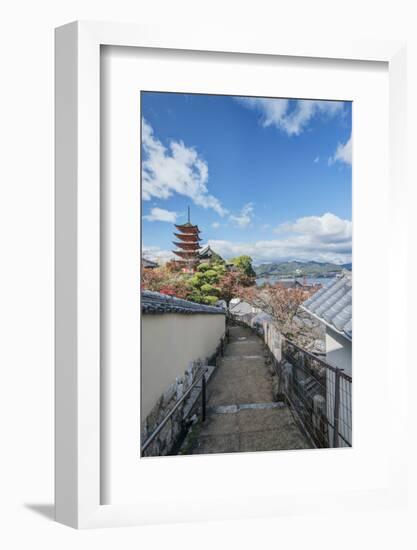 Japan, Miyajima, Toyokuni Shrine Pagoda-Rob Tilley-Framed Photographic Print