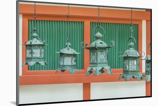 Japan, Nara, Kasuga Shrine Lanterns-Rob Tilley-Mounted Photographic Print