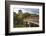 Japan, Nara Prefecture, Osaka. View of the Osaka Castle from bridge.-Dennis Flaherty-Framed Photographic Print