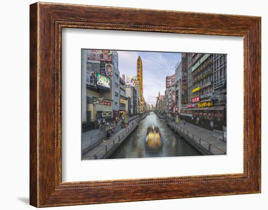 Japan, Osaka, Dohtonbori-Rob Tilley-Framed Photographic Print