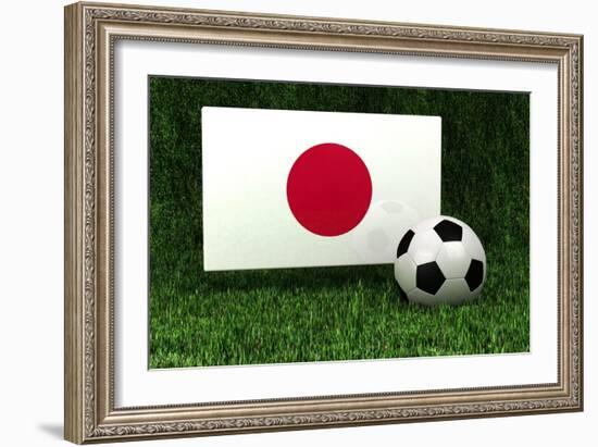 Japan Soccer-badboo-Framed Art Print