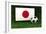 Japan Soccer-badboo-Framed Art Print