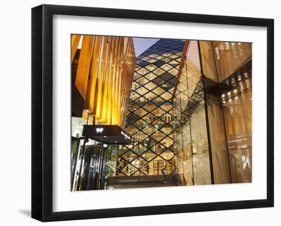 Japan, Tokyo, Aoyama, Prada Store, Architect Herzog and De Meuron-Steve Vidler-Framed Photographic Print