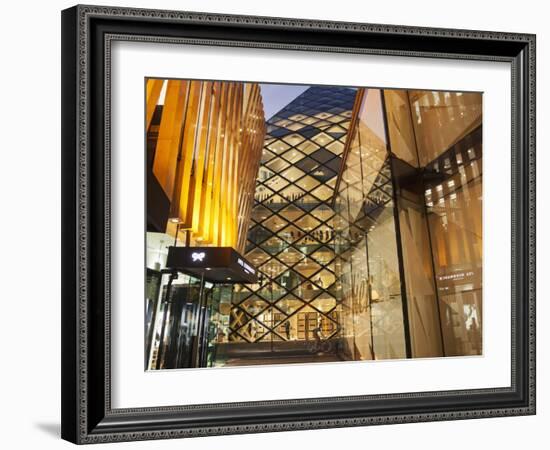 Japan, Tokyo, Aoyama, Prada Store, Architect Herzog and De Meuron-Steve Vidler-Framed Photographic Print