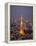 Japan, Tokyo, Roppongi, View of Tokyo Tower and City Skyline from Tokyo City View Tower-Steve Vidler-Framed Premier Image Canvas